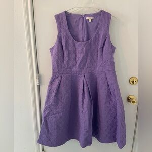 Eva Mendes New York & Co purple dress size 18